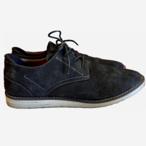 Madden Captor Other - Madden Captor Shoes Oxford Casual Men's Size 13 M Gray Lace Up Suede Blend